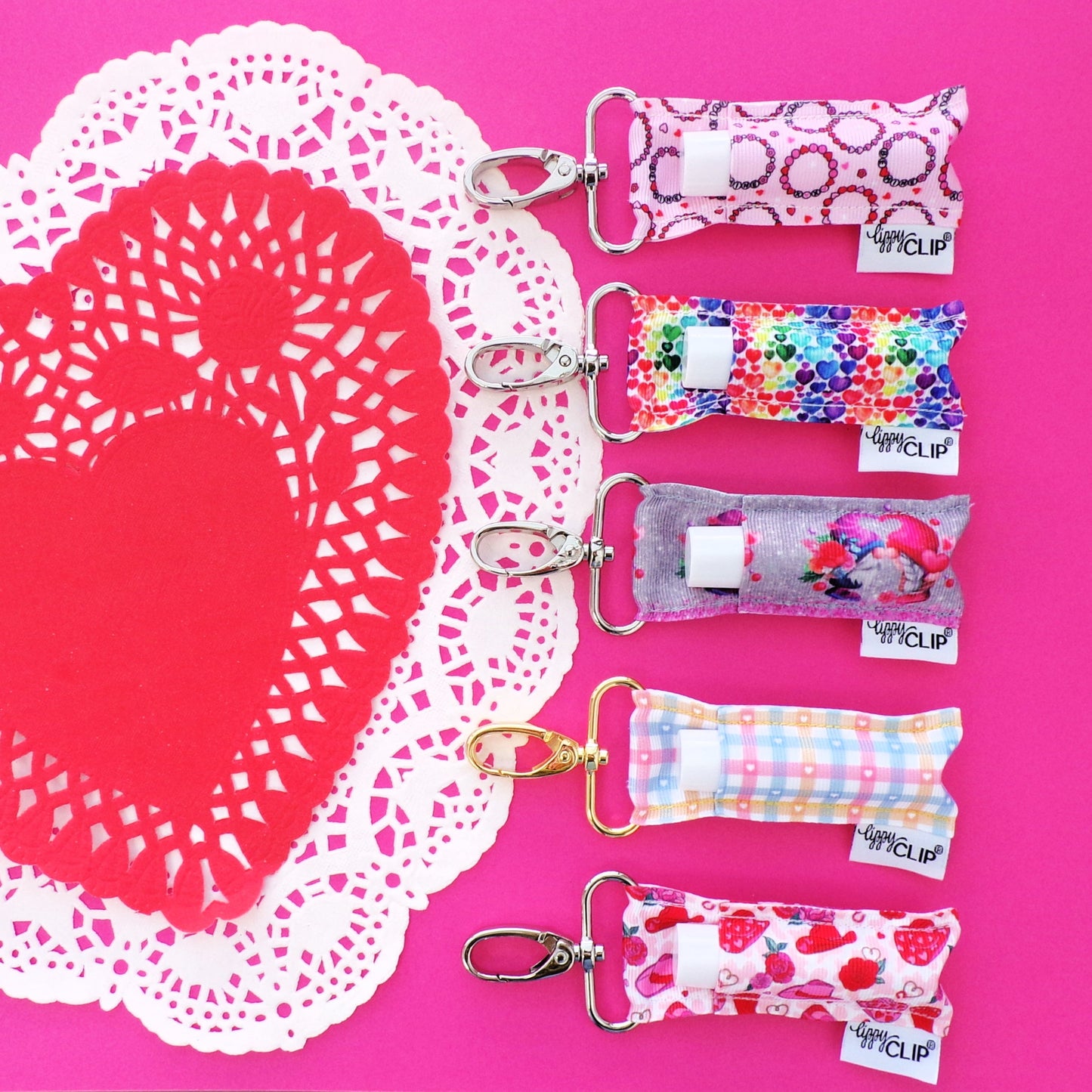 Valentine Cowgirl LippyClip® Lip Balm Holder