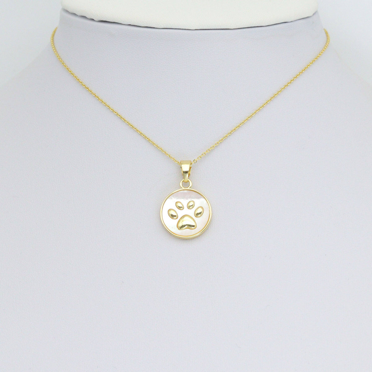 Mop Paw Charm Pendant, Sku#LX790