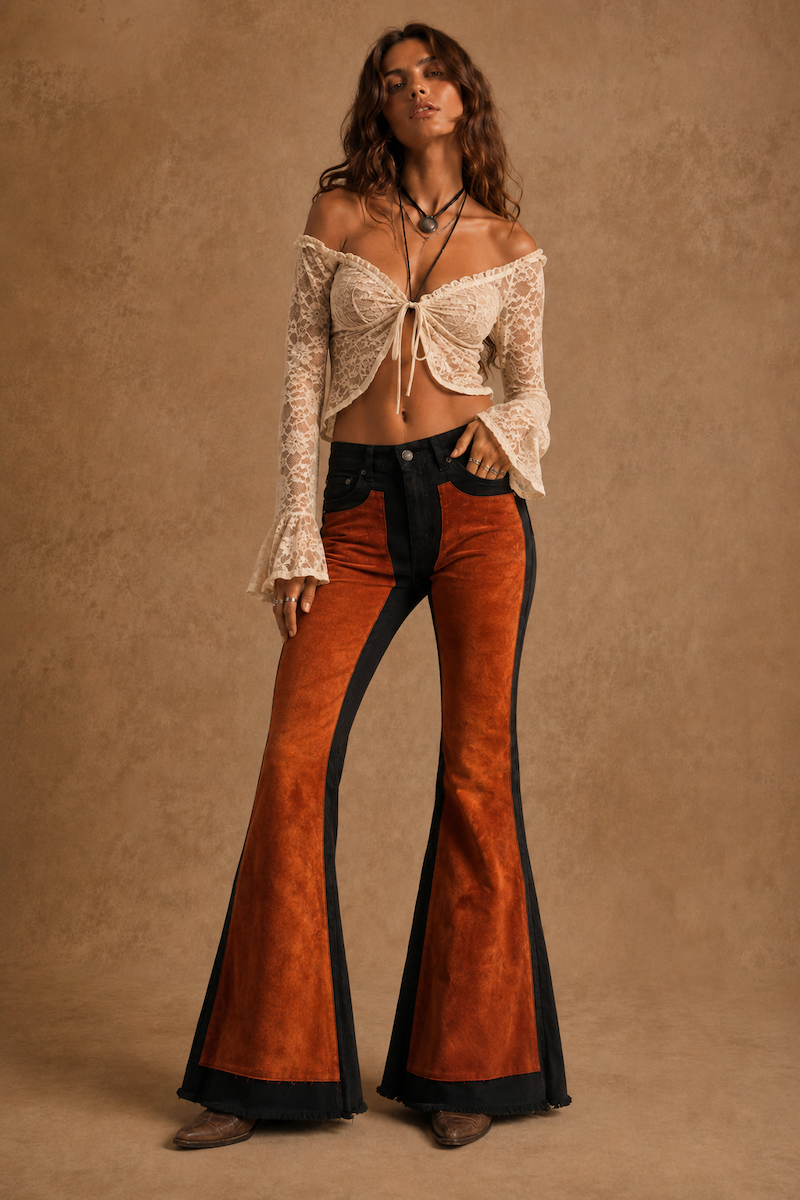 Velvet Riot Bell Bottom Copper