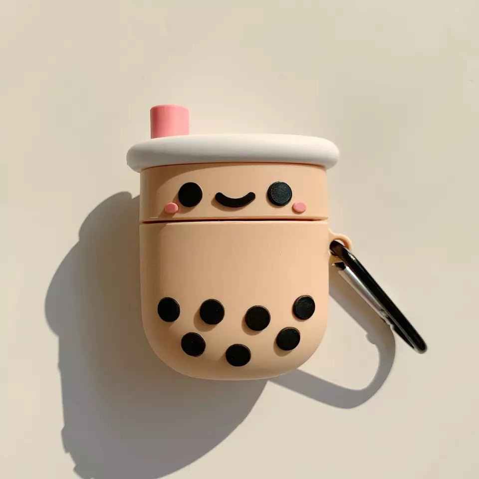 Boba AirPods Case – Protective Cover for 1, 2, 3, or Pro Models