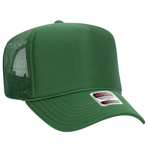 BLANK OTTO TRUCKER HAT -  Choose from available Colors (STYLE #: 39-165)
