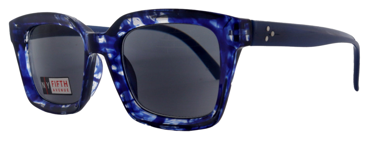 Marseille, High-End Sun Readers for Women  Readers Sunglasses (Blue Tortoiseshell) NY Fifth Avenue