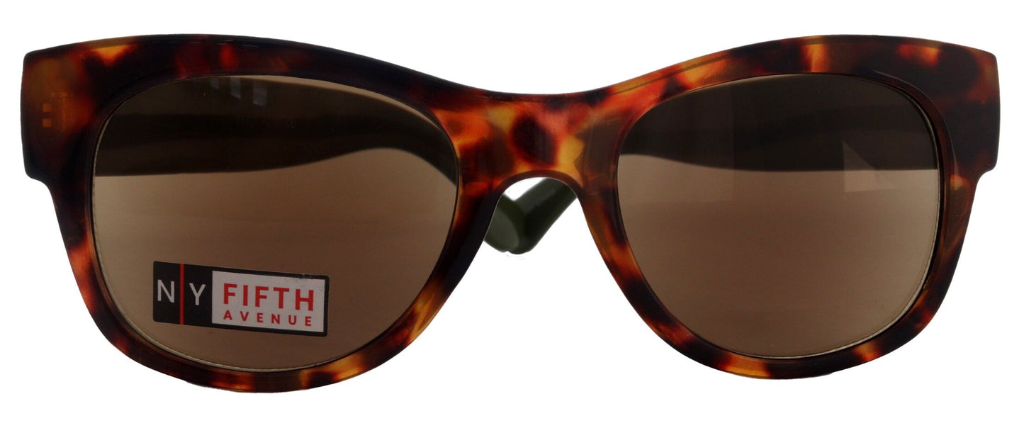 Diana, High-End  Sun Readers for Women  Readers Sunglasses ( Tortoiseshell W Green) NY Fifth Avenue