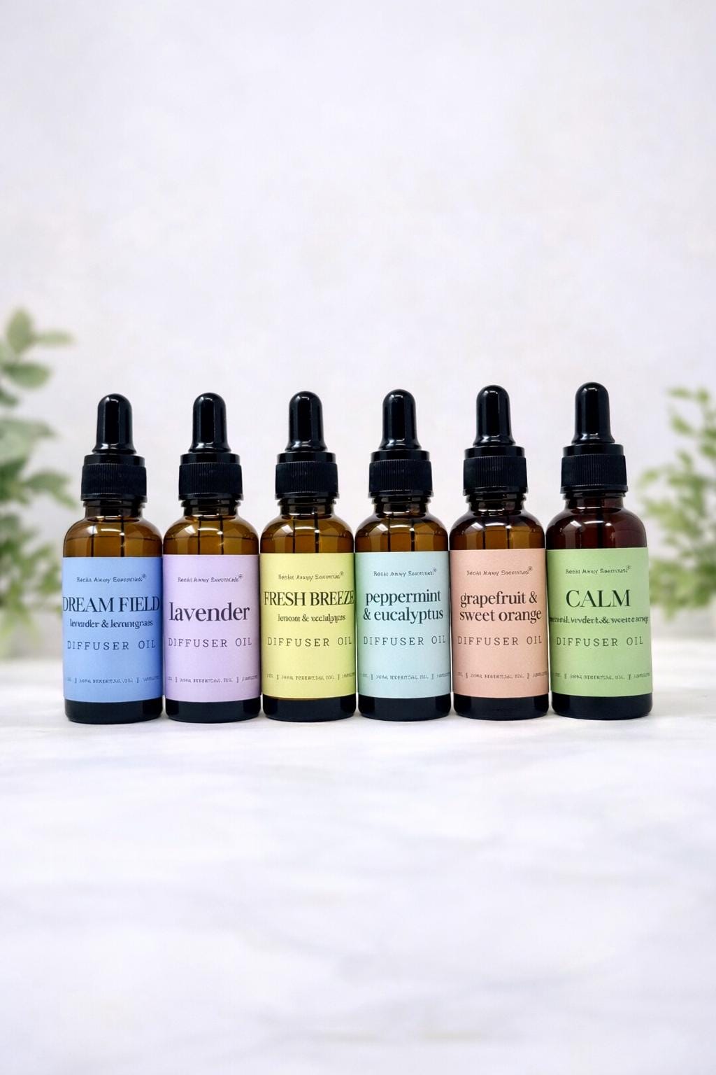 Aromatherapy Diffuser Oil 1 oz Undiluted Essential Oils | Relaxing Spa Scent Blends – Lavender, Peppermint, Citrus | Stress Relief Home Gift