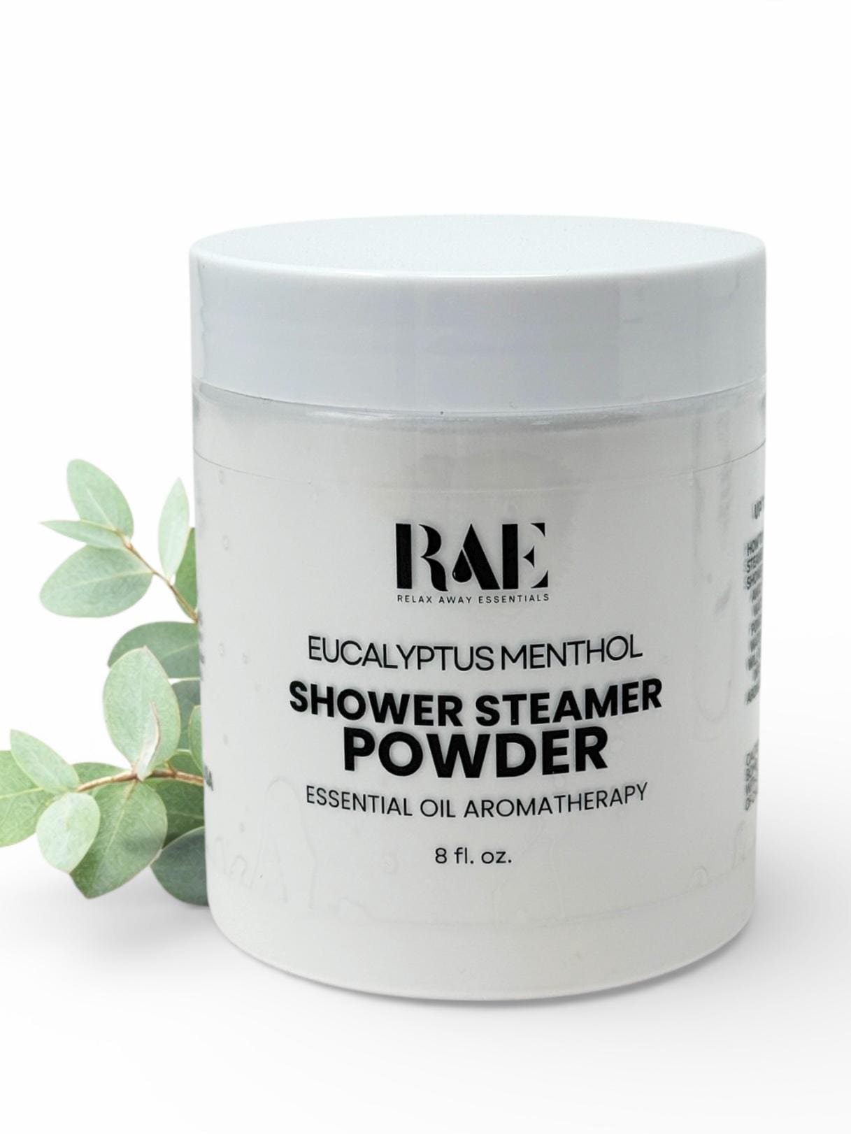 Aromatherapy Shower Powder 6 oz | Eucalyptus, Lavender Essential Oils | Spa Shower Steamer Dust | Wellness Gift | Mothers day gift
