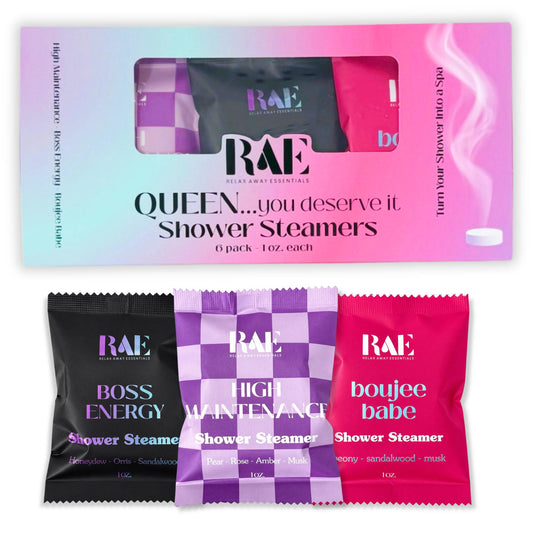 Queen... You Deserve It Shower Steamers 6 Pack | Spa Gift | Wife Gift | Gift for her |