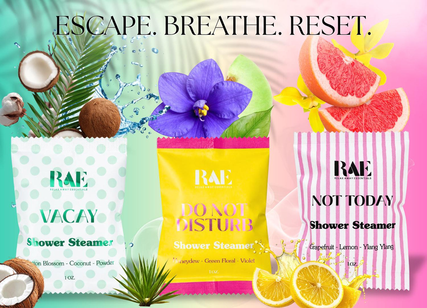 18 Shower Steamers - Girly Bundle Pack - Spa Gift for Her - Aromatherapy - Shower Tablets Bulk - Bridesmaid Gifts