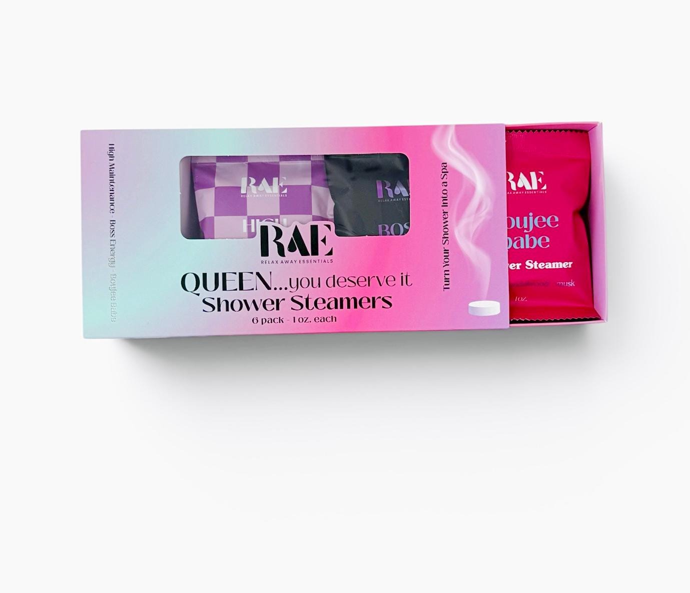 Queen... You Deserve It Shower Steamers 6 Pack | Spa Gift | Wife Gift | Gift for her |