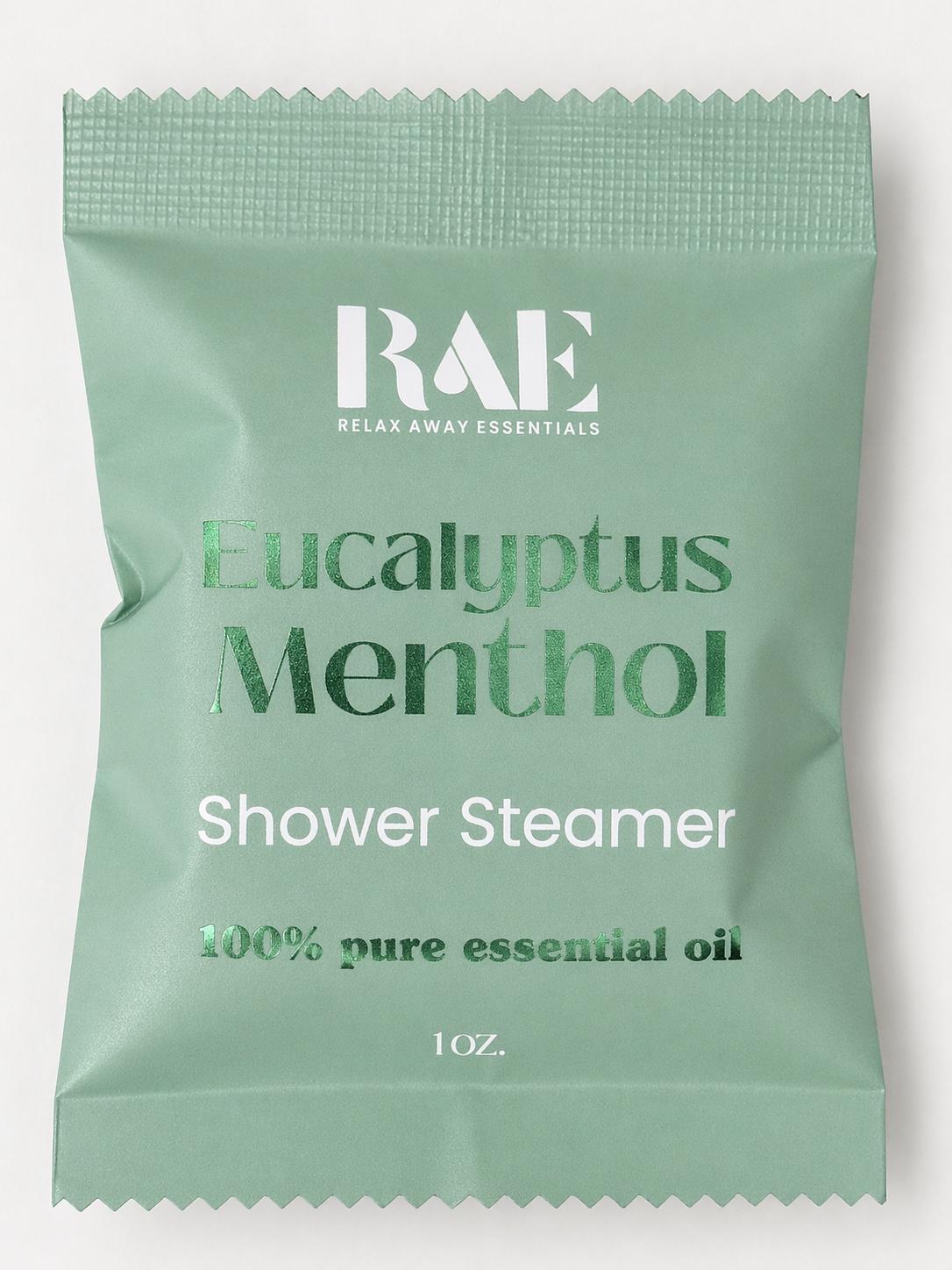 Eucalyptus Menthol Shower Steamers | 6 Pack | Aromatherapy Spa | Fathers Day Gift