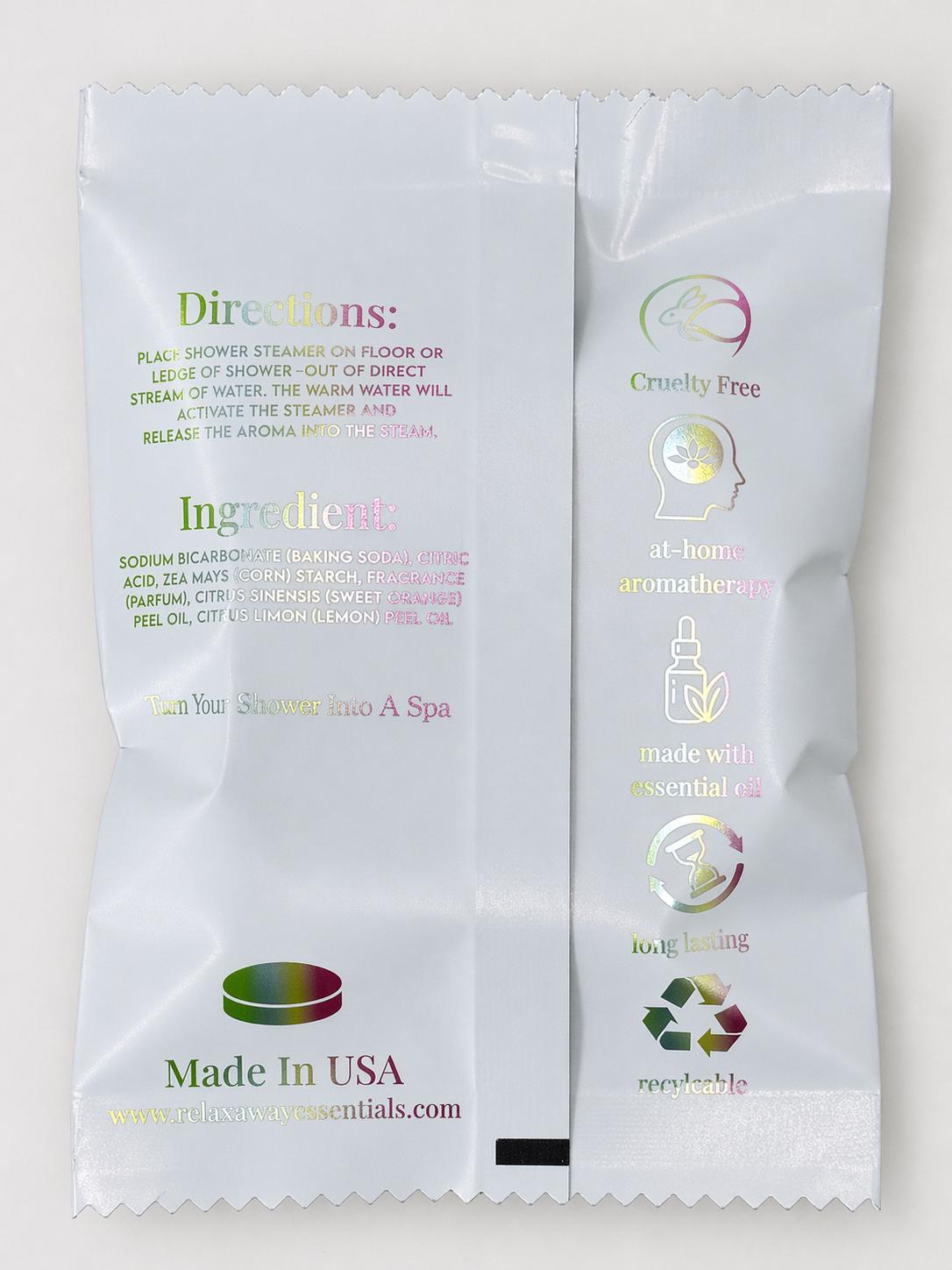 Hello, Morning Shower Steamers 6 Pack | Awake | Citrus Shower Steamers | Aromatherapy | Gift for Her |