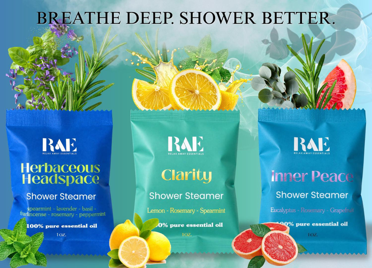 18 Shower Steamers - Wellness Bundle Pack - Aromatherapy - Pure Essential Oils - Spa Gift - Handmade Natural Shower Bombs