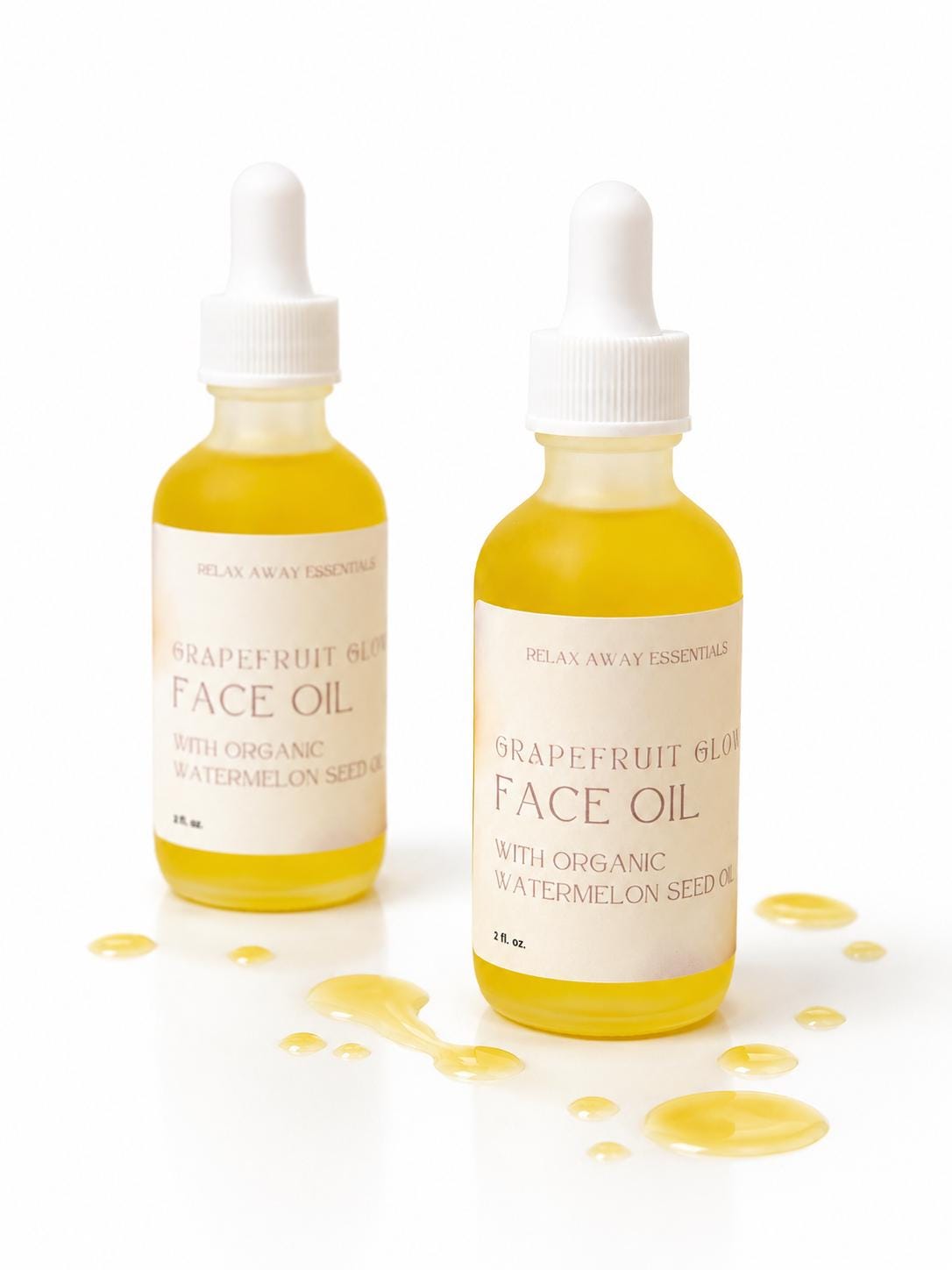 Grapefruit Glow Face Oil | Watermelon Seed, Jojoba - 2 oz
