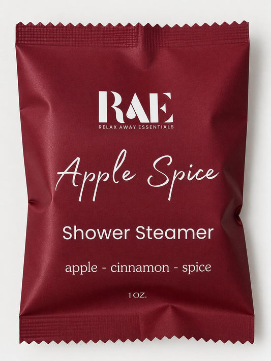 Apple Spice Shower Steamer | Single | Fall Scent | Autumn | Cozy Spa | Spa Gift | Aromatherapy