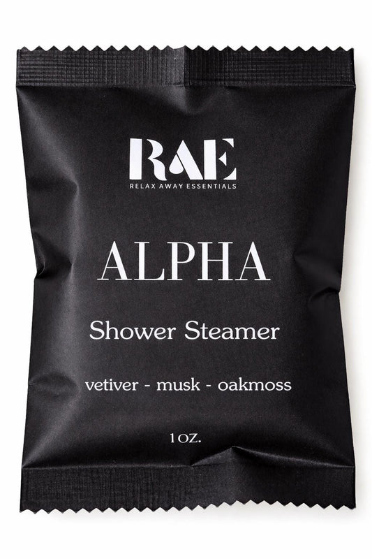 Alpha Shower Steamer | Gift for him | Aromatherapy Spa
