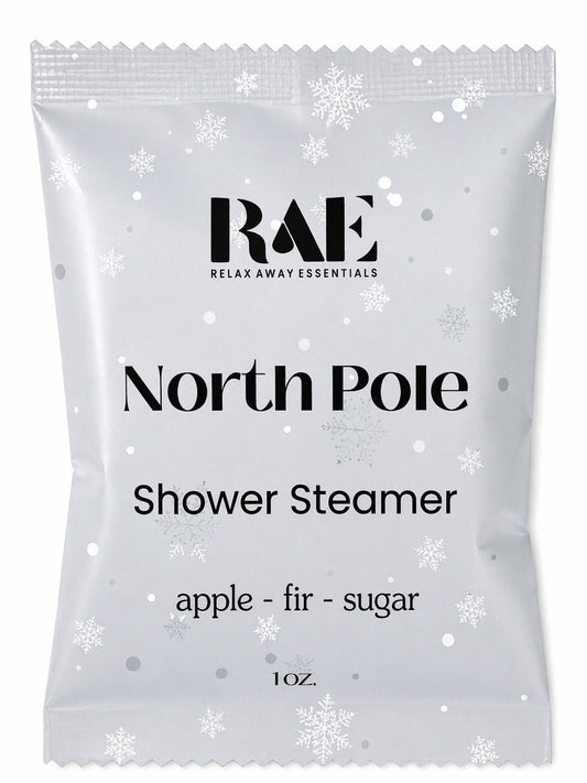 North Pole Shower Steamer | Spa Gift | Holiday Stocking Stuffer | Christmas Secret Santa