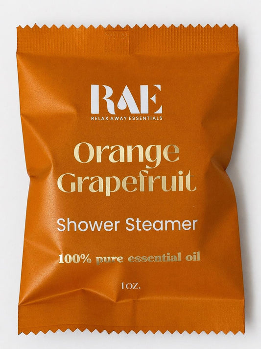Orange Grapefruit Shower Steamer | Citrus | Essential Oils | Spa Gift