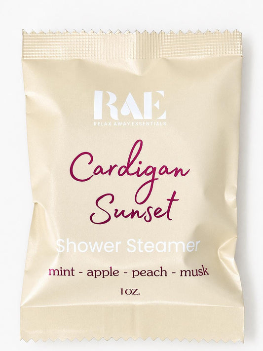 Cardigan Sunset Shower Steamer | Single Steamer | Fall Scent | Autumn | Spa Gift | Shower Bomb | Aromatherapy