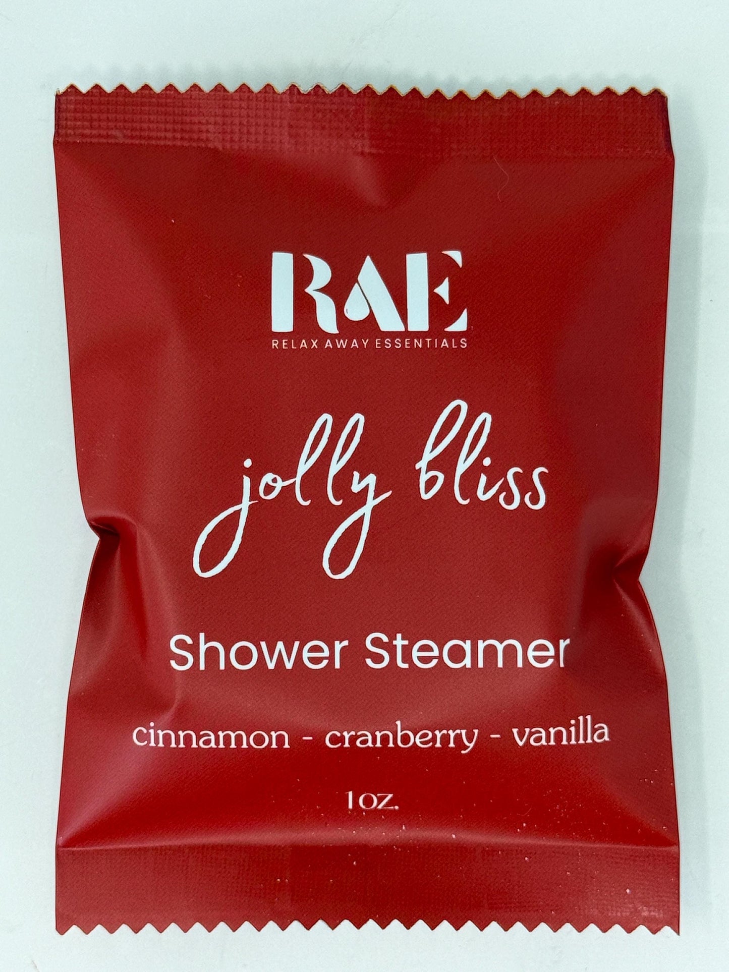 Jolly Bliss Shower Steamer | Aromatherapy | Christmas Stocking Stuffer | Holiday Gift