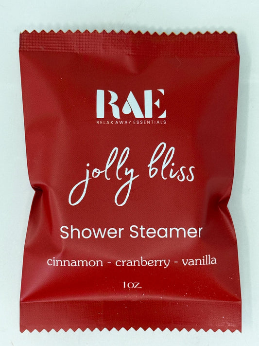 Jolly Bliss Shower Steamer | Aromatherapy | Christmas Stocking Stuffer | Holiday Gift