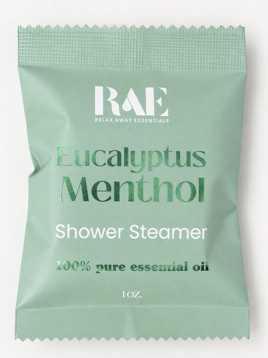 Eucalyptus Menthol Shower Steamer | Breathe | Refreshing | Relief | Spa Gift | Aromatherapy | Essential Oils
