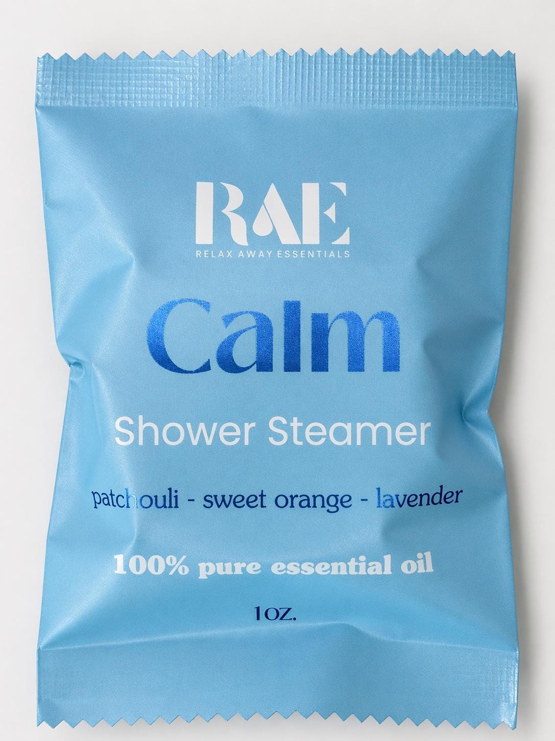 Calm Shower Steamer | Patchouli, Orange, Lavender | Essential Oils | Aromatherapy | Spa Gift