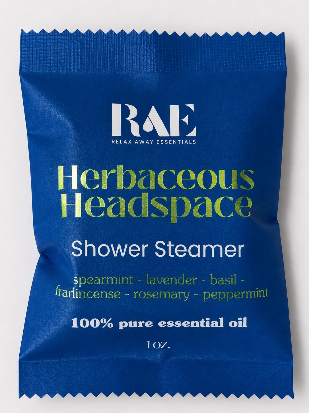 Herbaceous Headspace Shower Steamer | Spa Gift | Aromatherapy | Essential Oils