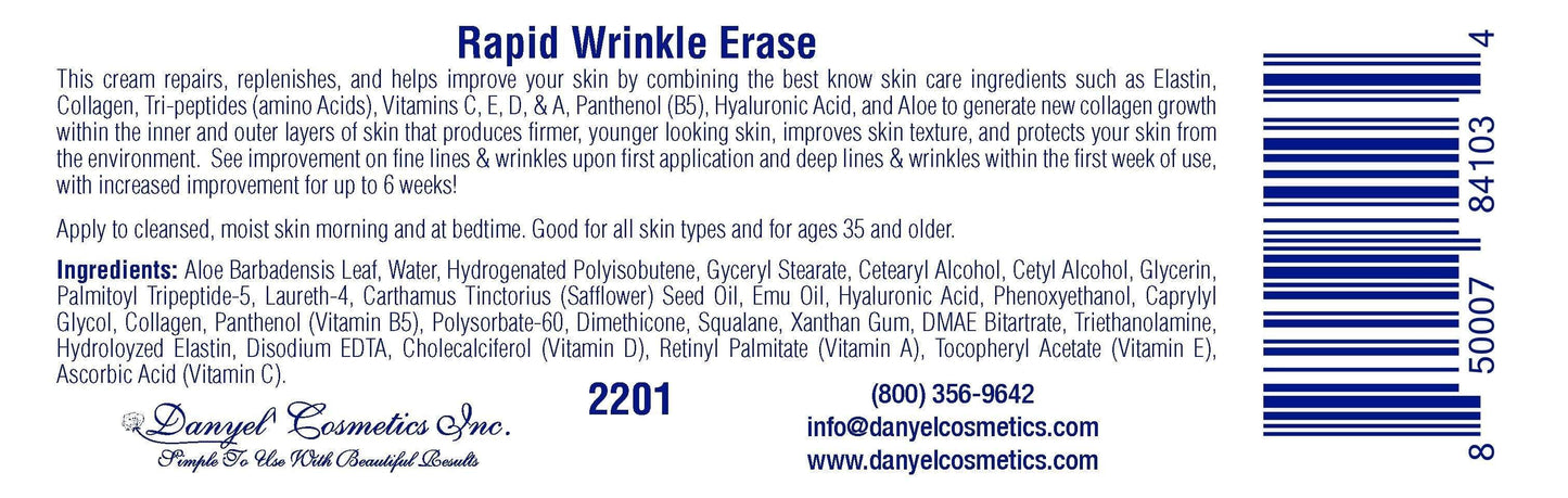 Rapid Wrinkle Erase - A Botox Alternative Cream