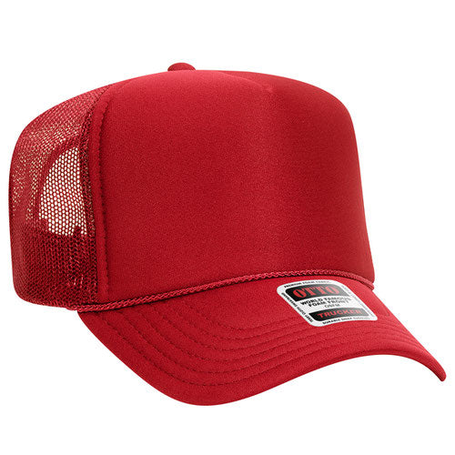 BLANK OTTO TRUCKER HAT -  Choose from available Colors (STYLE #: 39-165)