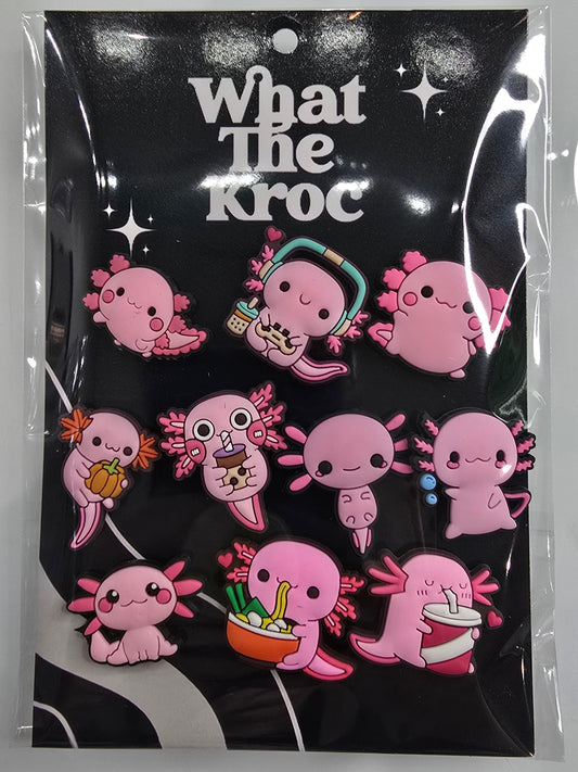 Axolotl Shoe Charm Bundle