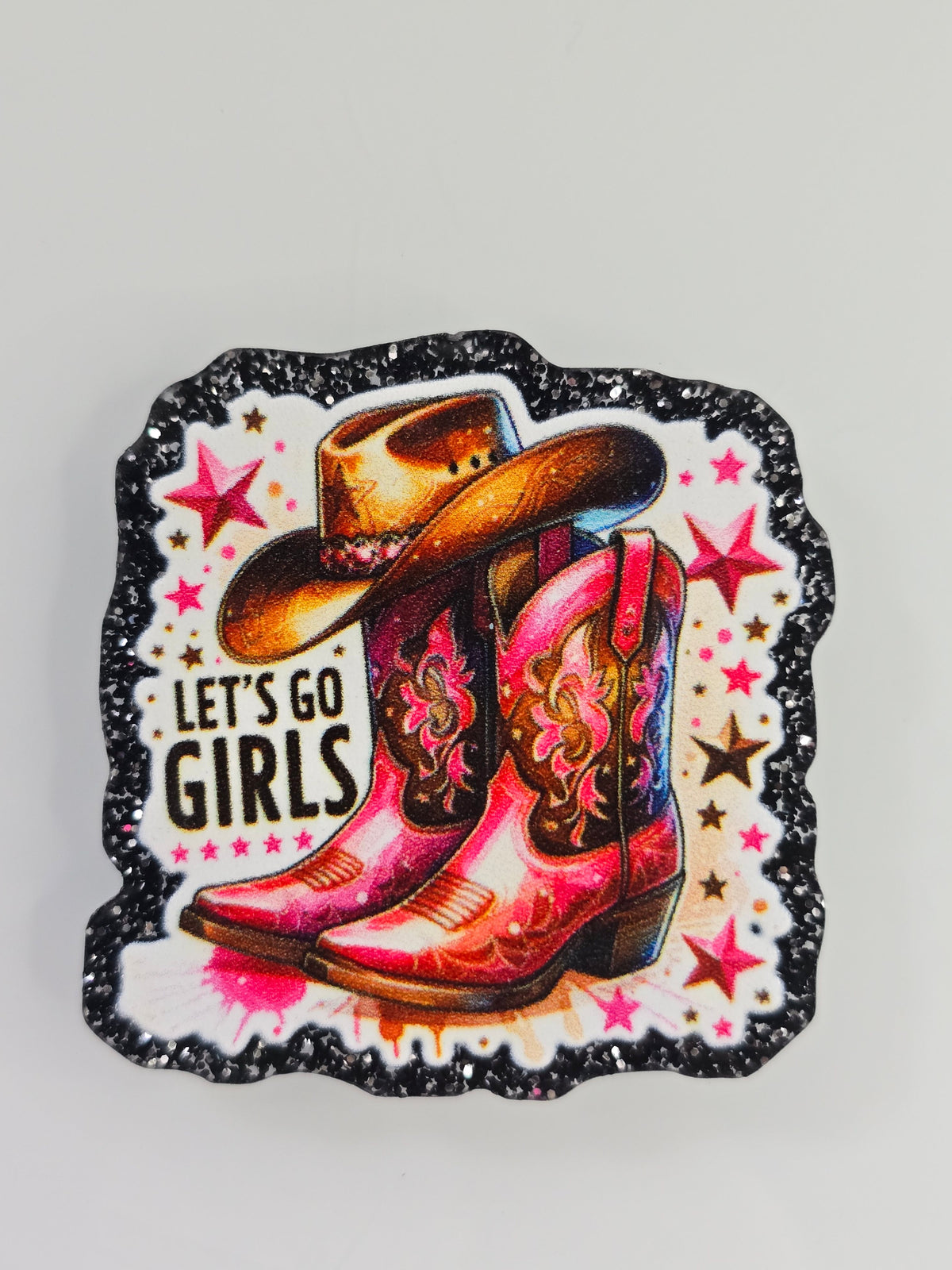 Lets Go Girls Bogg Bag Charm