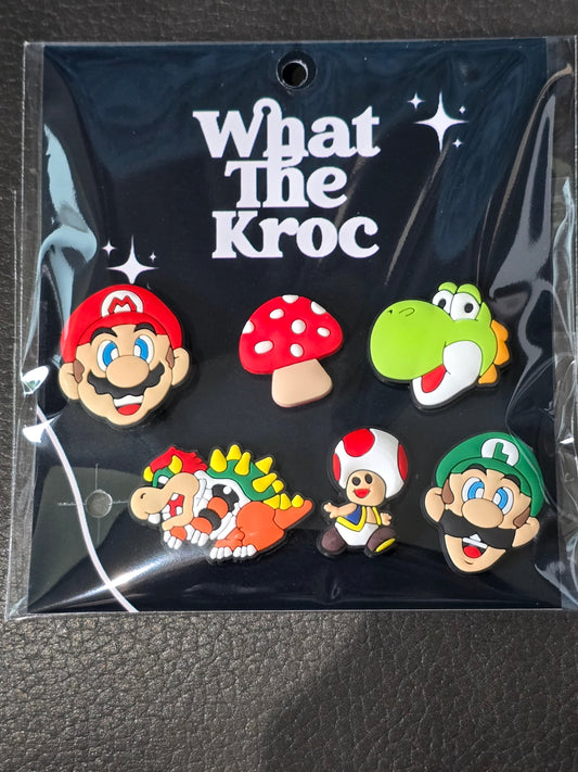 Mario Shoe Charm Bundle
