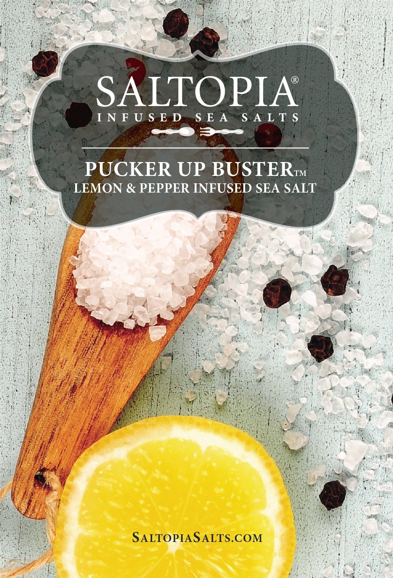 Lemon Pepper Salt: PUCKER UP BUSTER