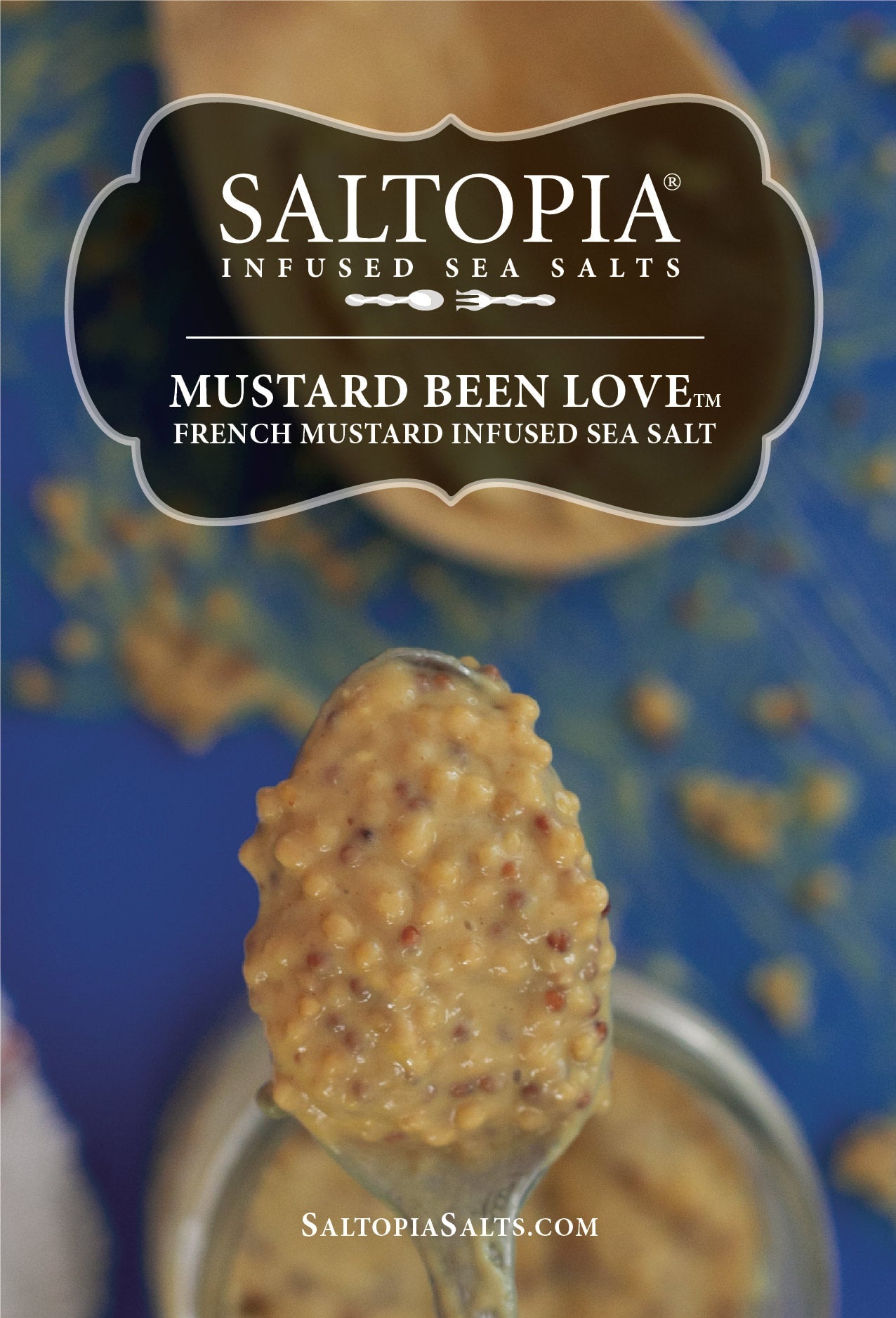 French Mustard Salt: MUSTARD BEEN LOVE