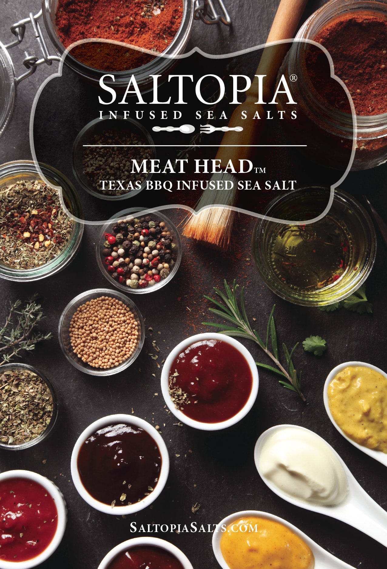 BBQ Salt: MEAT HEAD