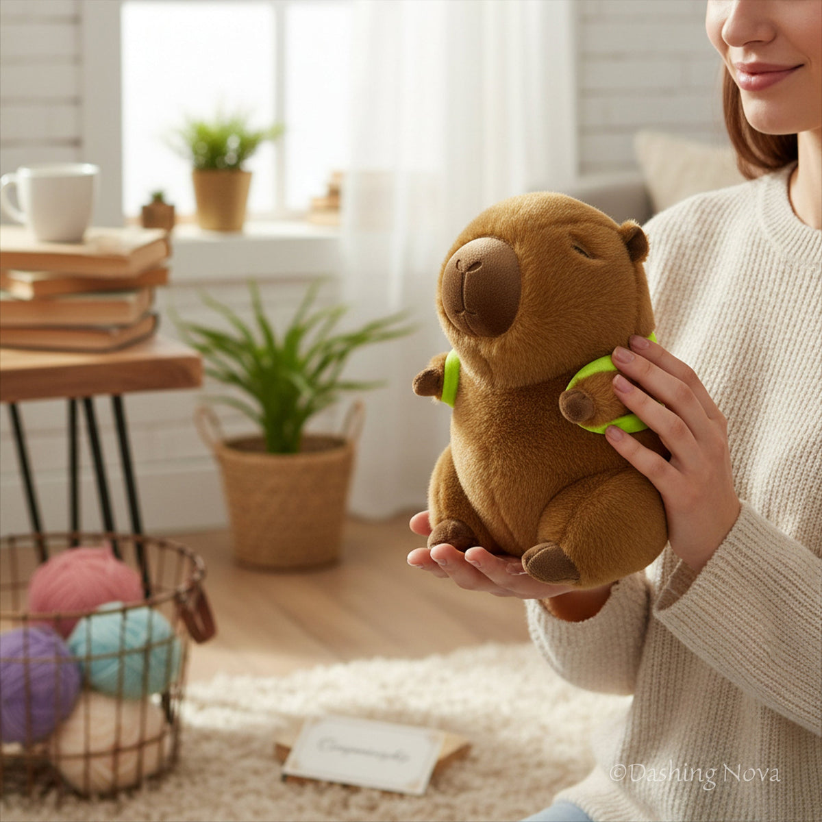 Capybara Plush Toy Soft Stuffed Animal Lover Gift