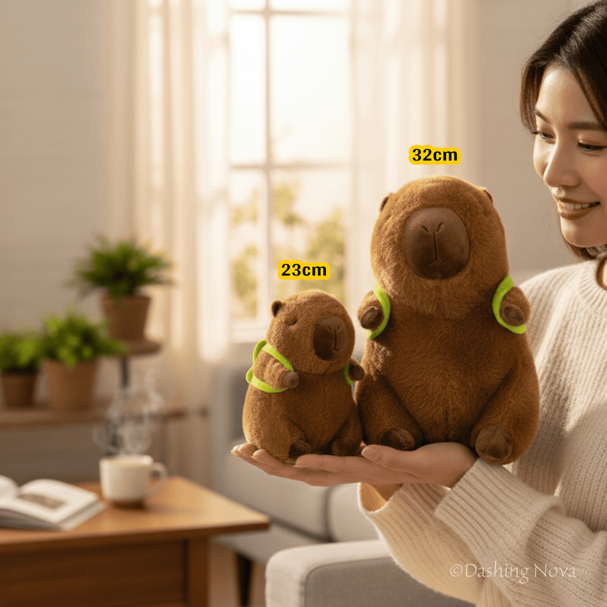 Capybara Plush Toy Soft Stuffed Animal Lover Gift