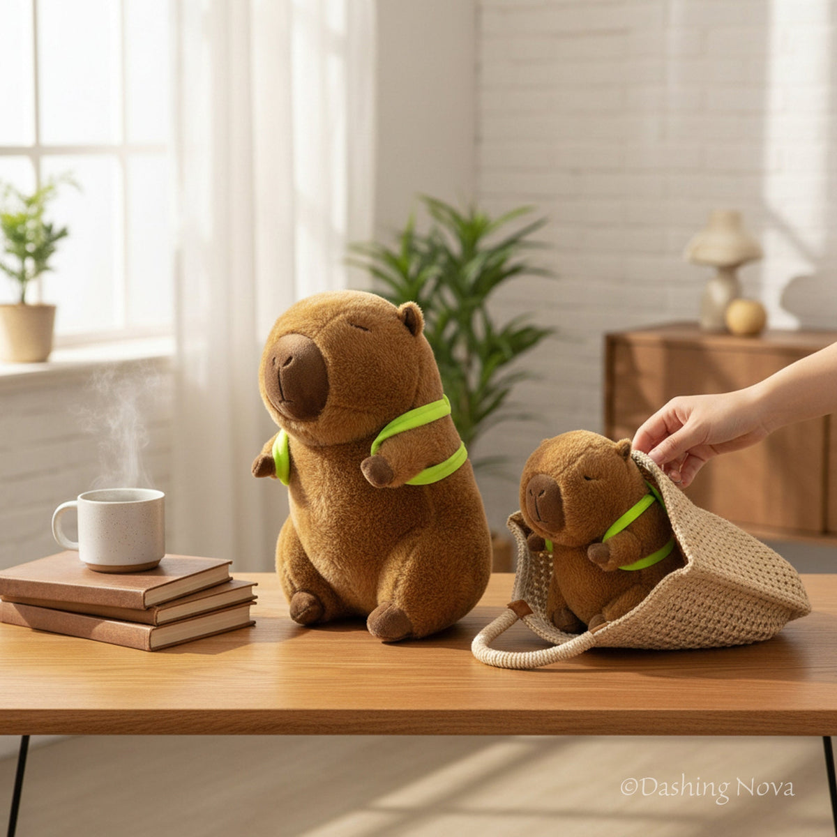 Capybara Plush Toy Soft Stuffed Animal Lover Gift