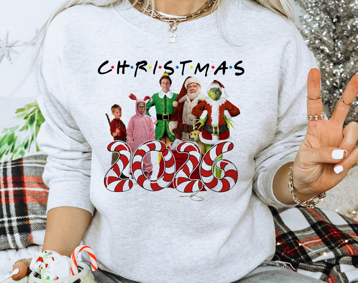 Ugly Christmas Sweater Sweatshirt – Christmas 2026, Vacation Elf Ralphie